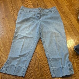 Charter Club Blue Denim Pants